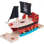 Bigjigs Treinbaanonderdeel Piratenboot