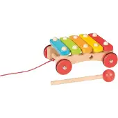 Goki Xylofoon - Op Wieltjes - 16,5X12X5,5Cm - Hout