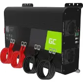 Green Cell Spanningsomvormer Omvormer PRO 12V naar 230V 2000W / 4000W Zuivere sinus.