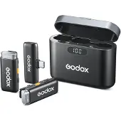 Godox WES2 2-person Wireless Microphone System USB-C