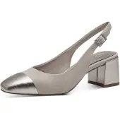 Marco Tozzi Slingpumps taupe / zilver