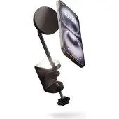 ZENS Office Charging Mount Pro 1× Qi 15 W draadloze lader bureauhouder StandBy iPhone Zwart