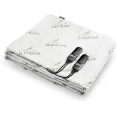 Duux Snooze Bamboo Elektrisch Onderdeken – 6 standen – 155x200 cm