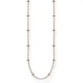 Thomas Sabo Halsketting, Erfstukketting roségoud, (925 zilver, 45 - 50 cm)