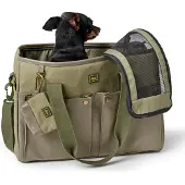 BABOO Hondentas Barcelona - Draagtas Hond - Honden Draagtas - Tot 7 kg - Khaki