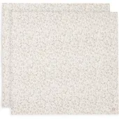 Jollein - Hydrofiele Doek Large 115x115cm - Inbakerdoek - Zacht Katoen - 2 Stuks - Bloomy