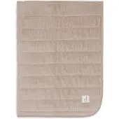 Jollein Baby Deken Wieg - 75x100cm - Velvet Rib - Milky Coffee
