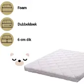 ZZZOO Matras Box 75x95 Bruine Beer