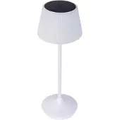Naeve LED solar-tafellamp Emmi CCT oplaadbaar, wit Emmi, dimbaar, wit / opaal, Kunststof, Solar buitenverlichting