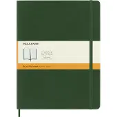 Moleskine Classic Notitieboek - Extra Large - Softcover - Blanco - Mirte Groen