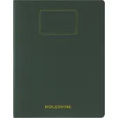 Moleskine Schrift Student XXL - Zachte kraft - Blanco - Mirte Groen