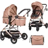 Chipolino Kinderwagen Estelle Sand 2-in-1