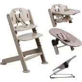 Novi at Home Kinderstoel 1-2 Grow Sand/Sand Melange