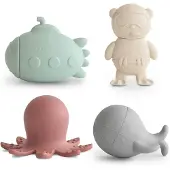 Mushie - Sealife Bath Play Set - 4 Pack (101487)