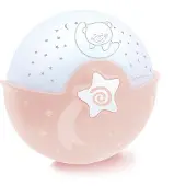 Infantino Nachtlamp & Projector Dusty Pink