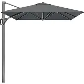 Platinum Zweefparasol Voyager T1 Anthracite (300 x 200 cm)