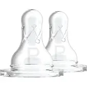 Dr. Browns Speen Fase 3 Smalle Halsfles Transparant 2 Stuks