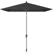 Platinum Riva parasol 250x200 cm zwart met kniksysteem