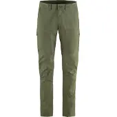Fjällräven - Abisko Hybrid Trail Trousers - Trekkingbroek 52 - Short, olijfgroen