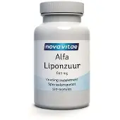 Nova vitae Alfa liponzuur 600mg
