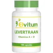 Elvitaal - Elvitum Levertraan A D3 100 capsules