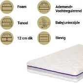 Träumeland Matras Ledikant 60x120 Oase