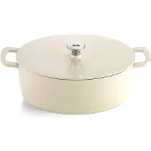 Fissler Moments Collection - Braadpan Ovaal - 33cm - Ivory White