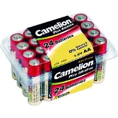 Camelion plus alkaline aa/lr6 batterij box 24 stuks