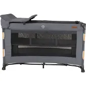 Novi Baby Reisbed Novi Nora Luxe Grey Wood