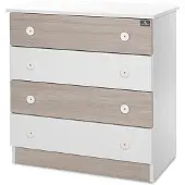 Lorelli Commode White/Amber