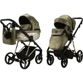 Adamex Kinderwagen Quantum Glossy Gold