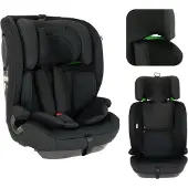 Novi Autostoel Novi Jules V2 i-size Gordel All Black 76-150 cm