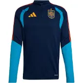 Adidas Tricot 'Spanien 26 Tiro' nachtblauw / azuur / oranje / donkerrood