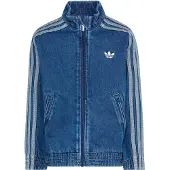 Adidas Tussenjas 'Firebird' blauw denim / lichtblauw