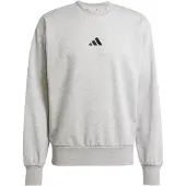 Adidas Sportsweatshirt 'Essentials Feelcozy' greige / zwart