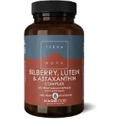 Terranova Bilberry lutein & astaxanthin complex (100 capsules)