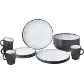 Brunner - Lunch Box - Bestekset 16 Pieces, wit/grijs