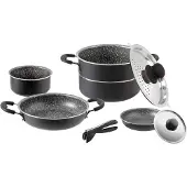 Brunner - Pirate 7+1 - Pannenset Ø 20 cm, grijs