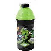 Paso Bidon Game Zwart-Groen 550 ml - BPA-Vrij