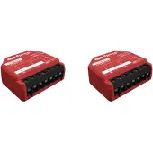 Shelly 1PM Gen3 (2-pack) – Slimme Wi-Fi relais met energiemeting