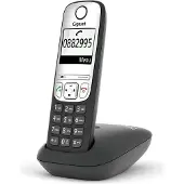 Gigaset A690 Bureautelefoon Zwart, Telefoon, Zwart, Grijs