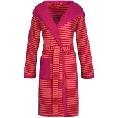 Esprit Badjas Women Striped Hoody Raspberry-S