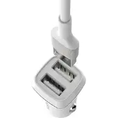 Borofone 2x USB-A 2,4 A Stecker (BFO-BZ2-LW)