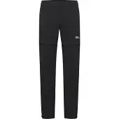 Jack Wolfskin - Women's Hikeout Zip Away Pants - Afritsbroek 34 - Regular, zwart