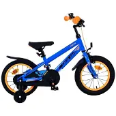 Volare Rocky kinderfiets - voor jongens - 14 inch - blauw