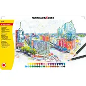 EberhardFaber EF-516136 Kleurpotloden Metaaletui A 36 Stuks