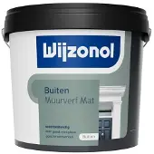 Wijzonol Muurverf Voor Buiten Mat 5 LTR - Lichte kleur|2|222