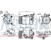Nissens 890600 Aircopomp