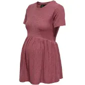 ONLY Maternity Shirt 'OLMMalaya' kastanjebruin