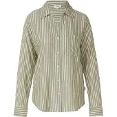 s.Oliver Blouse lichtgroen / wit